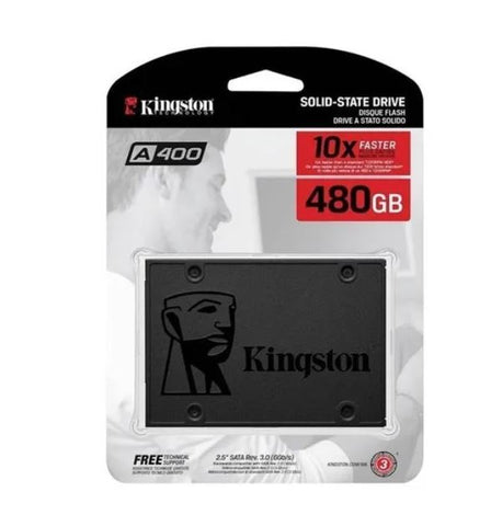 Unidad de Estado Solido Kingston A400, 480GB