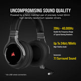 Auriculares Gaming de Alta Fidelidad Corsair Virtuoso RGB Wireless