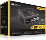 Fuente De Alimentación Corsair Rmx Series Rm750x, 750w, Atx, 80 Plus Gold, Modular