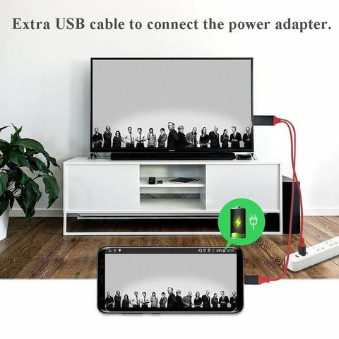 Convertidor adaptador de Cable USB 3,1 tipo C a HDMI, Cable de vídeo H –  LAN TOTAL